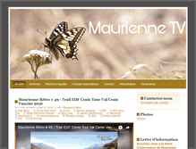 Tablet Screenshot of maurienne.tv